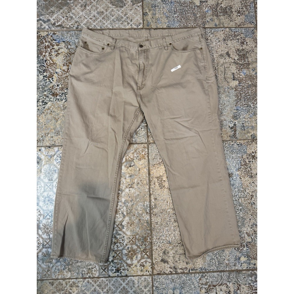 Polo Ralph Lauren Mens 50x32 Beige Chino Pants Classic Fit Casual Trousers